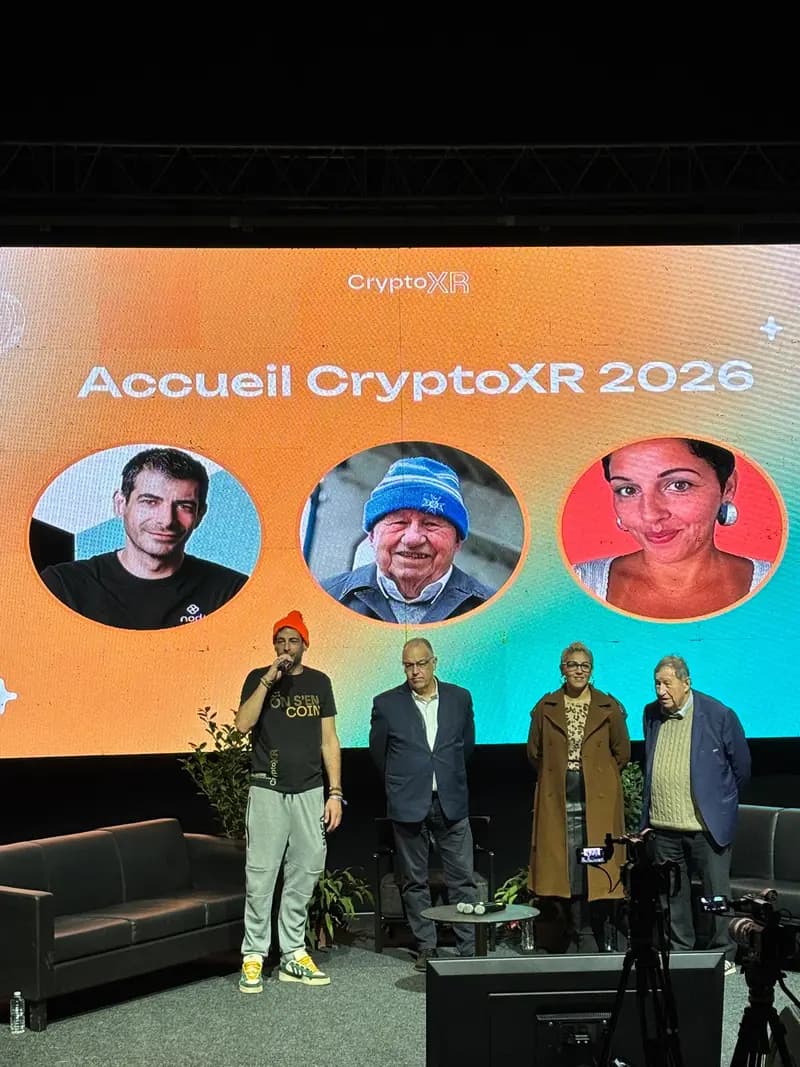 Kévin Foubert à CryptoXR 2026 — événement Web3 et réalité étendue